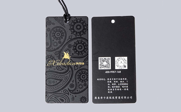 西装吊牌